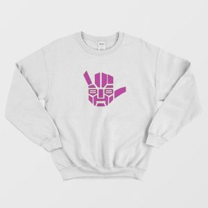 Transformers Rick and Morty Logo Sweatshirt 5