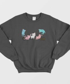 Transgender Pride Cat Sweatshirt 2 Transgender Pride Cat Sweatshirt 3
