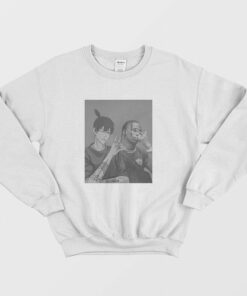 Travis Scott and Aki Hayakawa Chainsaw Man Sweatshirt 1 Travis Scott and Aki Hayakawa Chainsaw Man Sweatshirt 2
