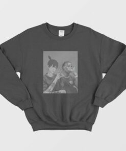 Travis Scott and Aki Hayakawa Chainsaw Man Sweatshirt 2 Travis Scott and Aki Hayakawa Chainsaw Man Sweatshirt 3