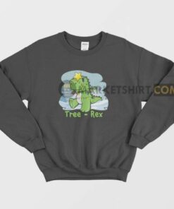 Tree Rex Christmas T Rex Sweatshirt 3