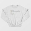 Trump Diet Coke Tweet Sweatshirt