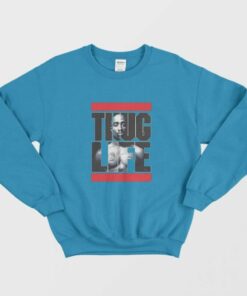 Tupac Thug Life Run Dmc Parody Sweatshirt 2