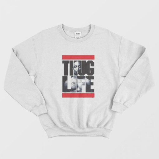 Tupac on sale crewneck sweatshirt