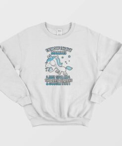 Unicorn I Know I Have Diabetes Sweatshirt 3