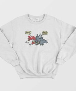 Vintage 1993 No Fear Pussy Chicken Sweatshirt 1