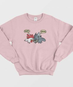Vintage 1993 No Fear Pussy Chicken Sweatshirt 2