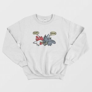 Vintage 1993 No Fear Pussy Chicken Sweatshirt 3