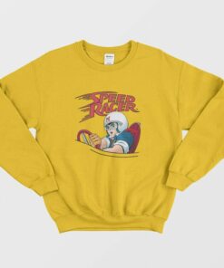 Vintage 90s Speed Racer Sweatshirt 1 Vintage 90s Speed Racer Sweatshirt 2