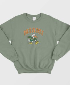 Vintage University Of Miami Hurricanes Sweatshirt 2