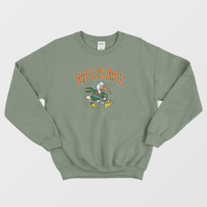 University of miami online vintage sweatshirt