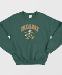 Vintage University Of Miami Hurricanes Sweatshirt 3