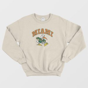 Vintage University Of Miami Hurricanes Sweatshirt 4