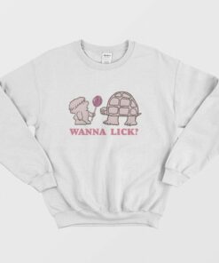Wanna Lick Ladies Sweatshirt 2