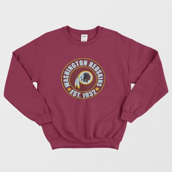 Washington Redskin Est 1932 Sweatshirt