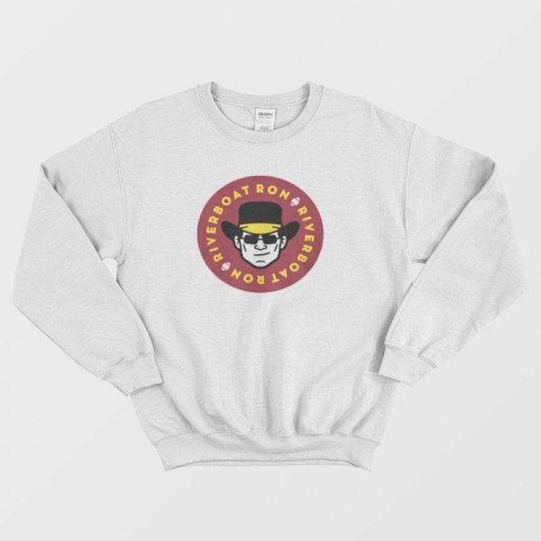 Washington Redskins Rivera Riverboat Ron Sweatshirt