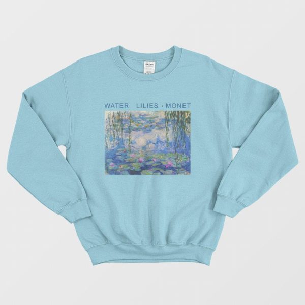 Water Lilies Monet Sweatshirt