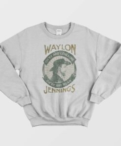 Waylon Jennings Vintage 70s Style Hoodie Sweaters 1