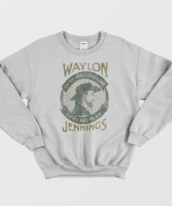 Waylon Jennings Vintage 70s Style Hoodie Sweaters 2
