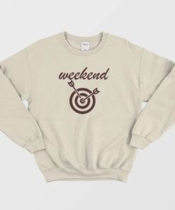 Weekend Target Vintage Design Sweatshirt 1