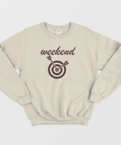 Weekend Target Vintage Design Sweatshirt 4