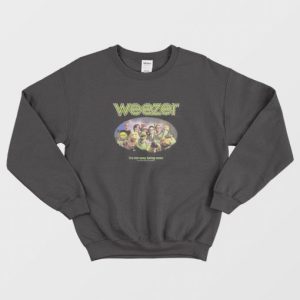 Weezer It s Not Easy Being Weez Muppets Sweatshirt