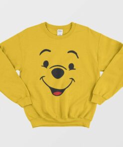 Winnie The Pooh Face Sweatshirt 1