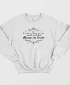 Wounded Masculine Pride Sweatshirt Vintage 4