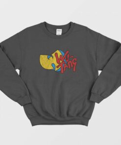 Wu Tang Clan MTv Parody Logo Sweatshirt Vintage 1