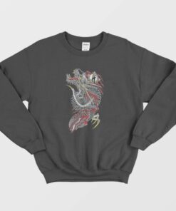 Yakuza Dragon Of Dojima Kazuma Kiryu Tattoo Sweatshirt 1