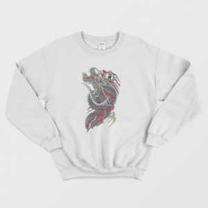 Yakuza Dragon Of Dojima Kazuma Kiryu Tattoo Sweatshirt