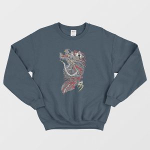 Yakuza Dragon Of Dojima Kazuma Kiryu Tattoo Sweatshirt 3