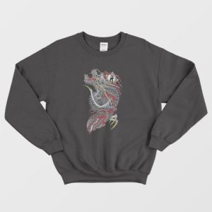 Yakuza Dragon Of Dojima Kazuma Kiryu Tattoo Sweatshirt 4