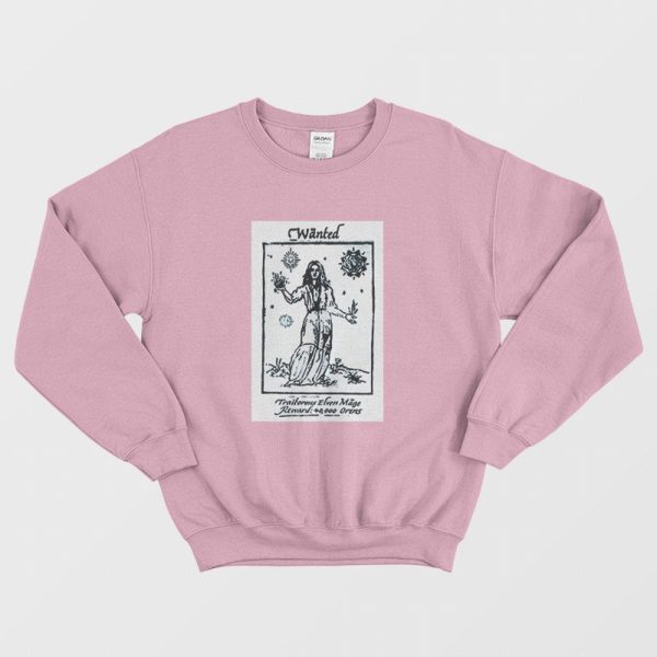 Yennefer’s Wanted Poster Wanted Traitorous Elven Mage Sweatshirt