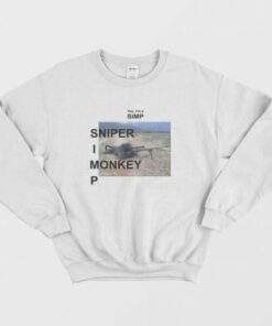 Yes Im A Simp Sniper Monkey Sweatshirt 4