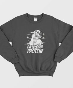 Ymir Eat Your Protein Attack On Titan Sweatshirt 1