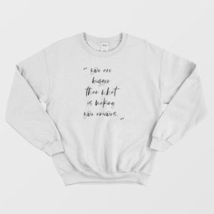 You Are Bigger Motivational Anti Anxiety Sweatshirt 4