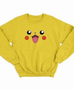 pikachu Pika pika chuuu Pokemon Sweatshirt 1