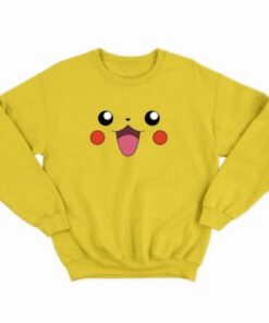 pikachu Pika pika chuuu Pokemon Sweatshirt 2