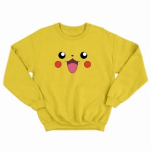 pikachu Pika pika chuuu Pokemon Sweatshirt