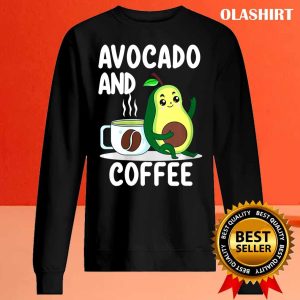 Avocado And Coffee Lover Gift Keto Vegan Vegetarian Avocado T-shirt