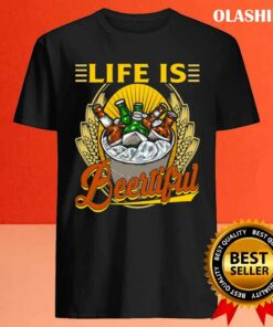 Beer Bottle Design For Beer Lovers Vintage Shirt 4