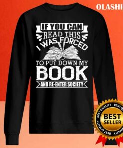 Book Lover Re-enter Society Book Worm Reader Reading Shirt 1 Book Lover Re enter Society Book Worm Reader Reading Shirt 2