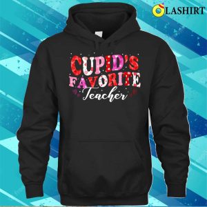 Cupids Favorite Teacher T shirt Cupids Favorite Teacher Groovy Valentines Day Women T shirt 3