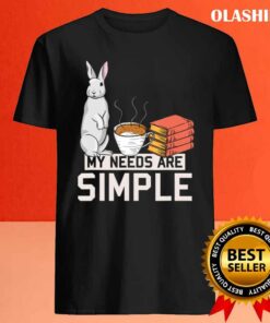 Cute Bunny Women Girls Coffee Book Lover Rabbit Tshirt 3 Cute Bunny Women Girls Coffee Book Lover Rabbit Tshirt 4