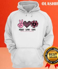Diabetes Awareness Shirt Peace Love Cure T Shirt 3