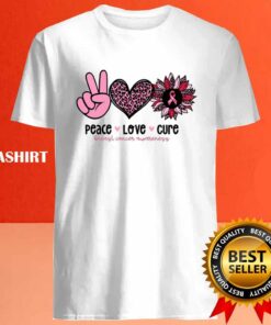 Diabetes Awareness Shirt Peace Love Cure T Shirt 4