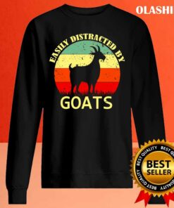 Easily Distracted By Goats Retro Vintage Funny Goat Lover T-shirt 1 Easily Distracted By Goats Retro Vintage Funny Goat Lover T shirt 2