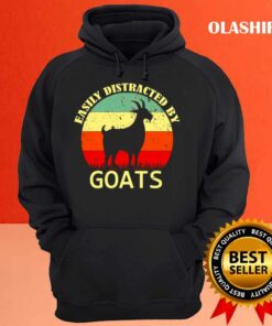 Easily Distracted By Goats Retro Vintage Funny Goat Lover T-shirt 2 Easily Distracted By Goats Retro Vintage Funny Goat Lover T shirt 3