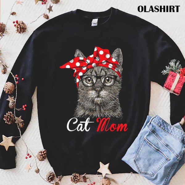 Funny Cat Mom Shirt For Cat Lovers-mothers Day Gift T-shirt